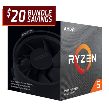 AMD Ryzen 5 3600X 3.8GHz 6 Core AM4 Boxed Processor with Wraith Spire Cooler