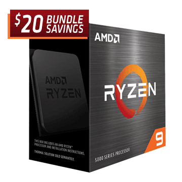 AMD Ryzen 9 5900X Vermeer 3.7GHz 12-Core AM4 Boxed Processor - Heatsink Not Included