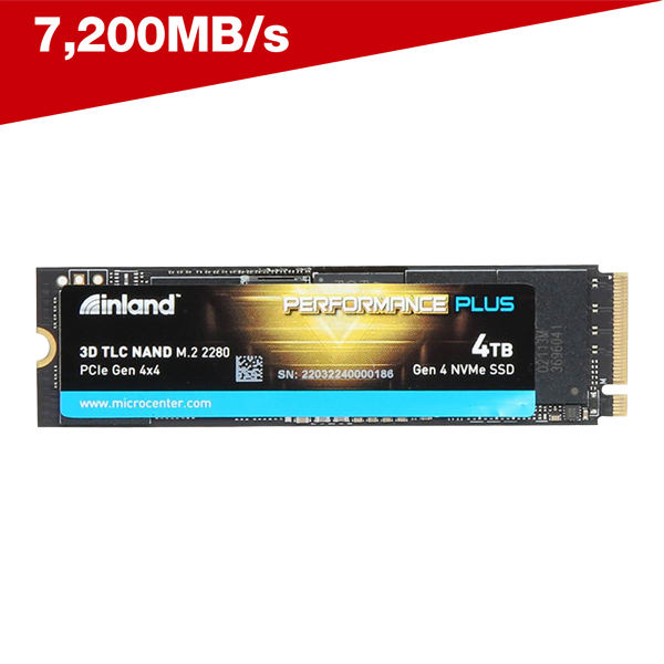 Inland Performance Plus 4TB SSD