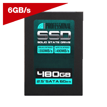 Inland Professional 480GB SSD 3D TLC NAND SATA III 6Gb/s 2.5 in. Internal Solid State Drive (480G)