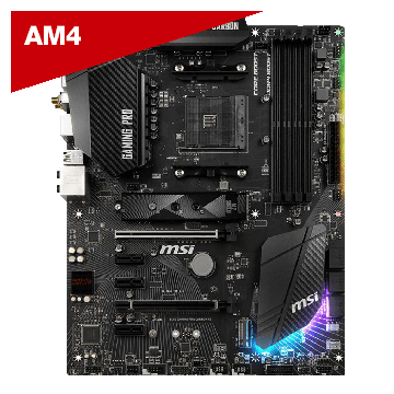 MSI B450 Gaming Pro Carbon AC AMD AM4 ATX Motherboard