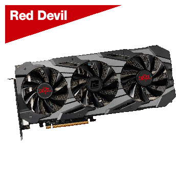 PowerColor Radeon RX 5700 XT Red Devil Overclocked Triple-Fan 8GB GDDR6 PCIe 4.0 Video Card