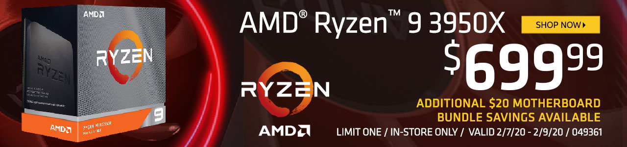 AMD Ryzen 9 3950X 3.5GHz 16 Core AM4 Boxed Processor - Shop Now