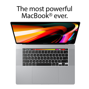 Apple MacBook Pro 16 in. Laptop with Touch Bar