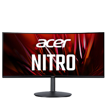 Acer XZ342CU 34" QHD (3440 x 1440) 180Hz Curved Screen Monitor