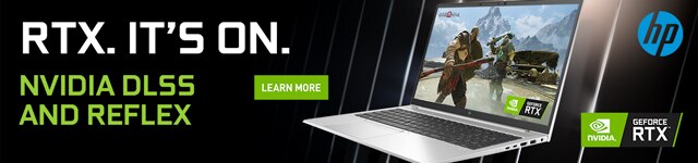 RTX. IT'S ON. NVIDIA DLSS AND FREFLEX - Learn More